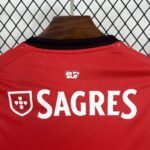 SL Benfica Langarm Home Trikot 2025-2026 - Rot