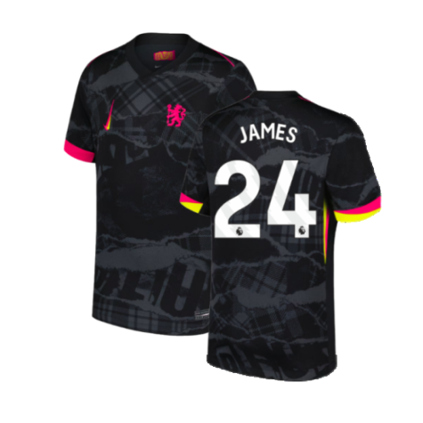 Chelsea Reece James 24 Third Trikot 2024-2025