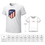 Atletico Madrid Core Stretch Slim Cneck Gildan Tee T-Shirt Herren