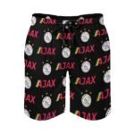 Ajax Staaten Herren Badehose Schnelltrocknende Strandshorts Mit Tasche Kordelzug Shorts