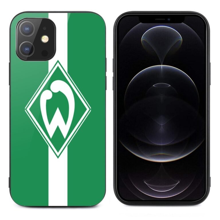 Werder Bremen Stoßfest Glaskasten Handyhüllen & Cover Für IPhone 12