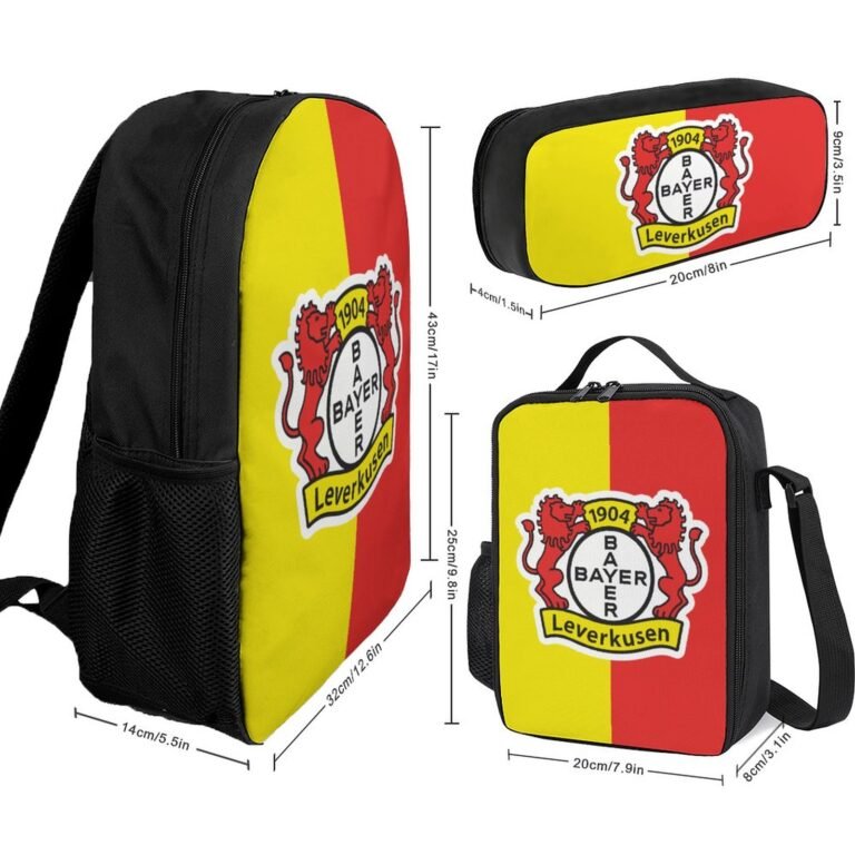 Bayer Leverkusen Student Schulranzen Lunchbag Stifttasche Kombination