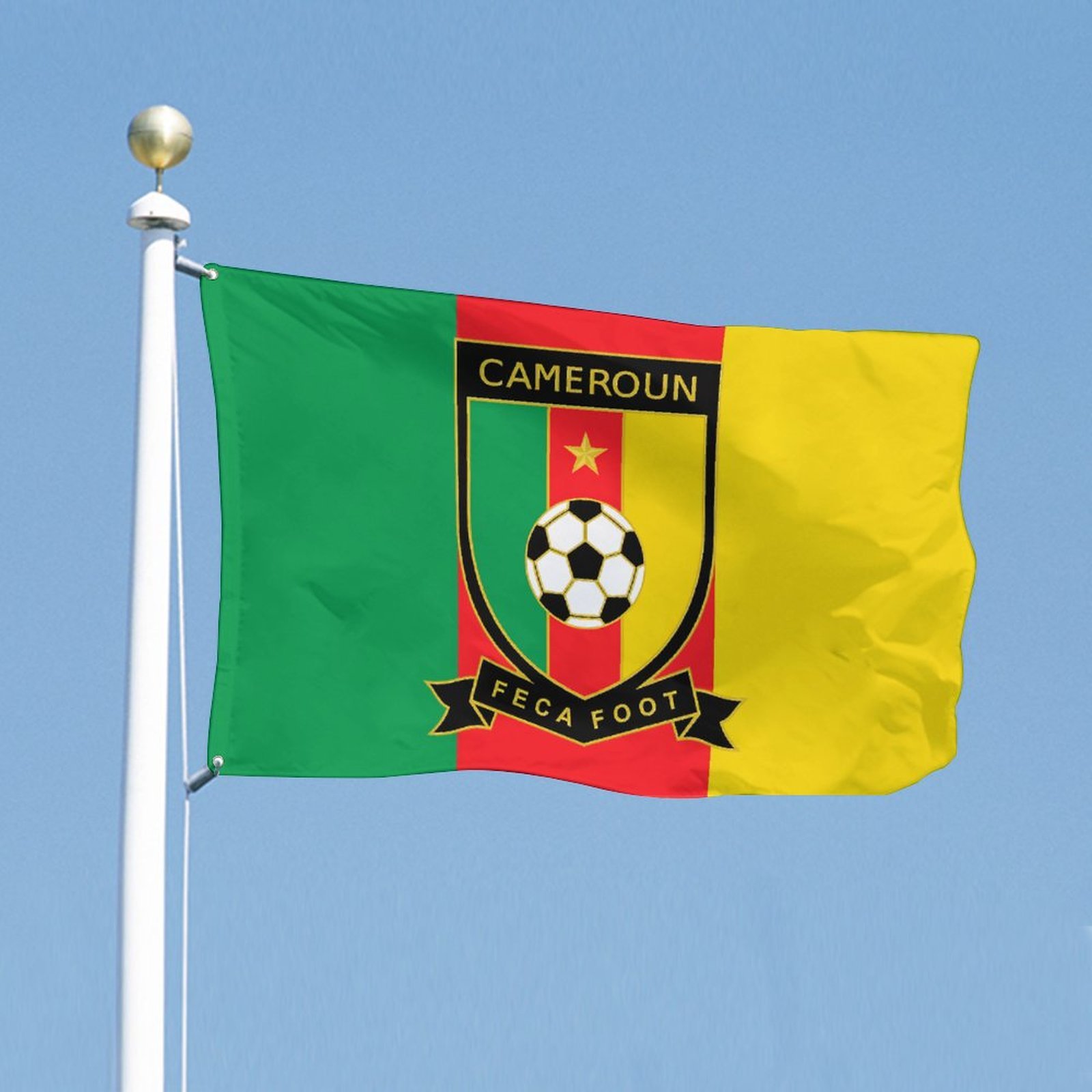 Kamerun Fahne Flagge - Garten Flagge Kamerun Fahne Flagge - Garten Flagge