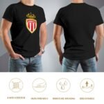 AS Monaco Core Stretch Slim Cneck Gildan Tee T-Shirt Herren
