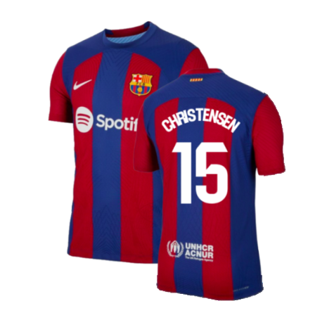 FC Barcelona Andreas Christensen 15 Home Trikot 2023-2024