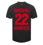 Bayer Leverkusen Victor Boniface 22 Home Trikot 2023-2024