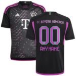 Bayern München Auswärtstrikot Kinder Minikit 2023-2024 ( Aufdruck Dein Name )