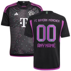 Bayern München Auswärtstrikot Kinder Minikit 2023-2024 ( Aufdruck Dein Name )