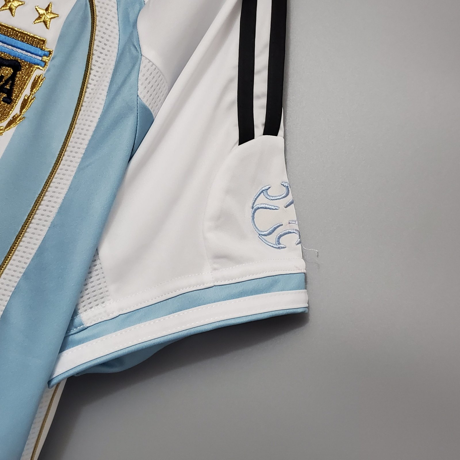 Argentinien Lionel Messi 19 Home Retro Trikot WM 2006 Argentinien Lionel Messi 19 Home Retro Trikot WM 2006