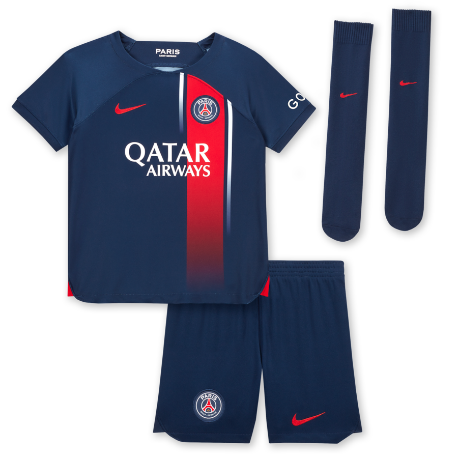 PSG Heimtrikot Kinder Mini Kit 2024-2025 PSG Heimtrikot Kinder Mini Kit 2024-2025