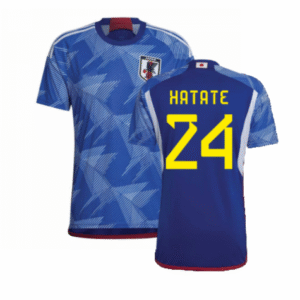 Japan Reo Hatate 24 Home Trikot WM 2022
