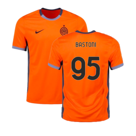 Inter Mailand Alessandro Bastoni 95 Third Trikot 2023-2024