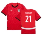 Ägypten Trézéguet 21 Home Trikot 2024-2025