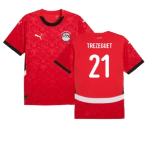 Ägypten Trézéguet 21 Home Trikot 2024-2025