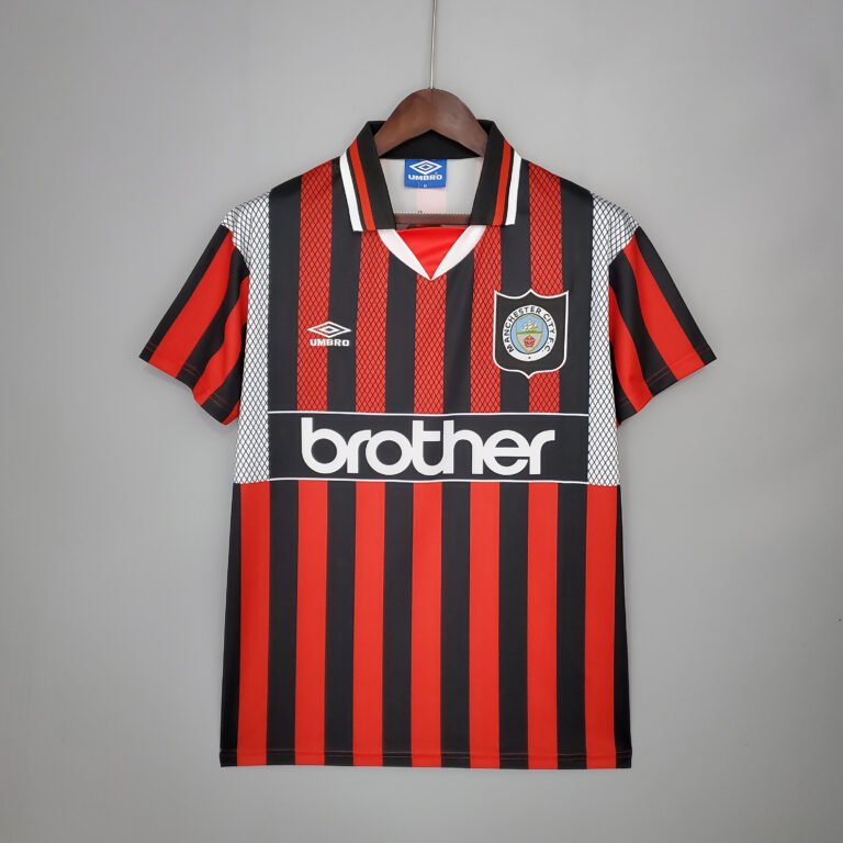 Manchester City Retro Away Trikot 1994-1996
