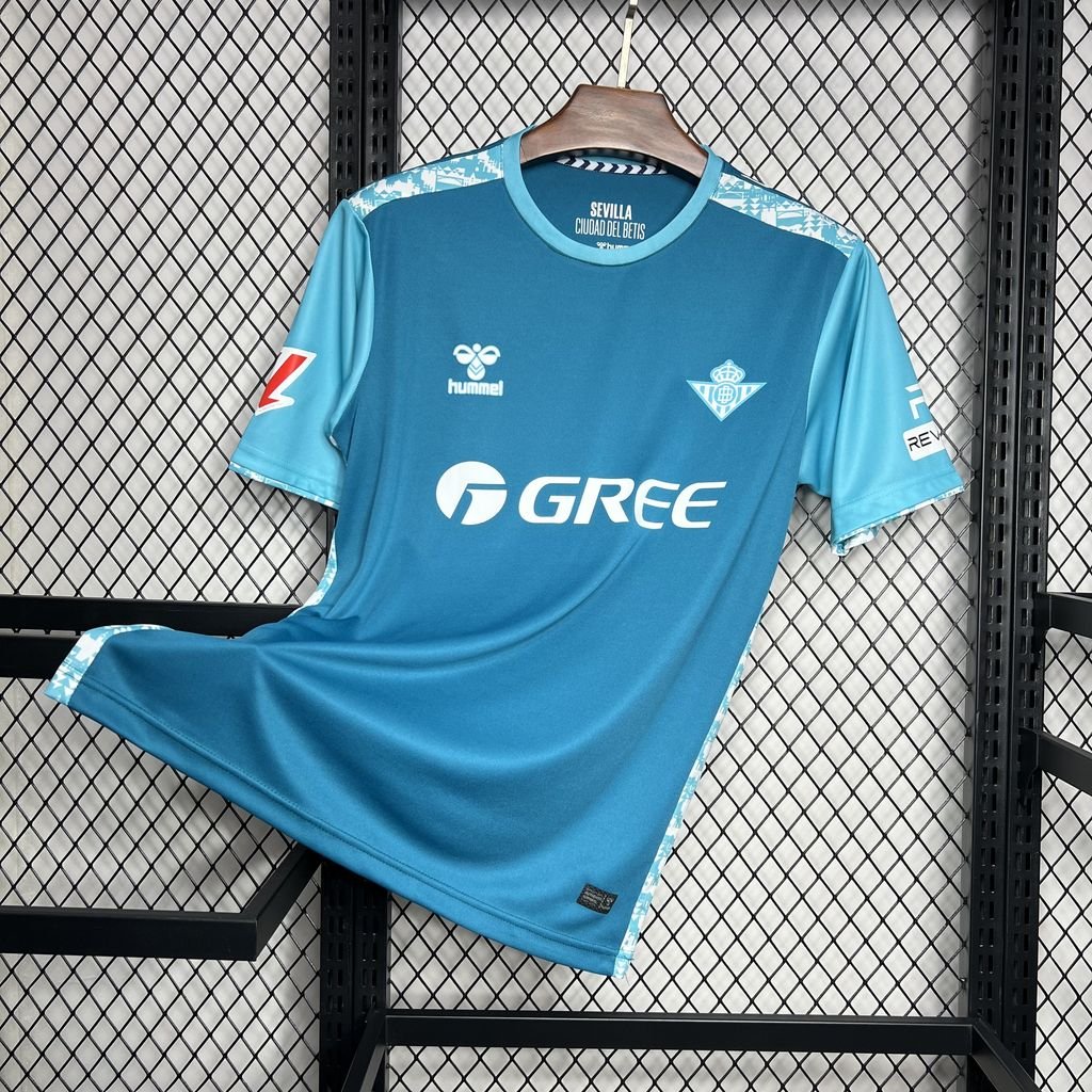 Real Betis Antony 7 Third Trikot 2024-2025 Real Betis Antony 7 Third Trikot 2024-2025