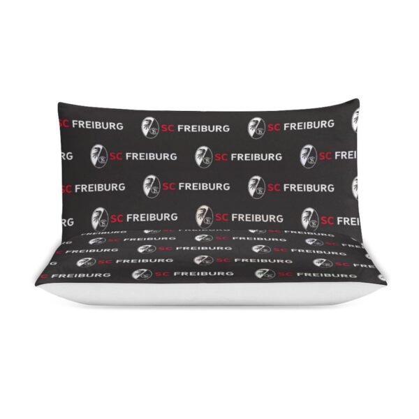 SC Freiburg Bettwäscheset 3 Stück Kinder Erwachsene Steppdeckenbezug Steppdeckenbezug Multi Size Laken Set