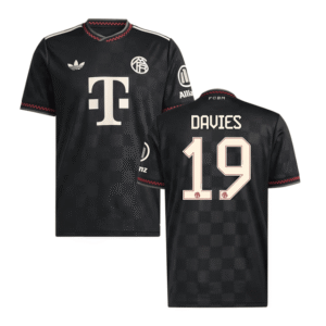FC Bayern München Alphonso Davies 19 Third Trikot 2025-2026