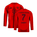 FC Bayern München Serge Gnabry 7 Langarm Home Trikot 2024-2025