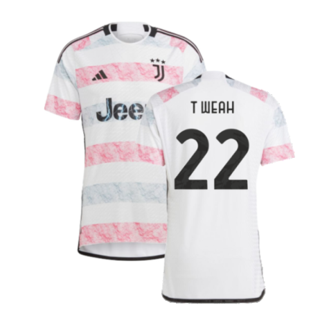 Juventus Timothy Weah 22 Away Trikot 2023-2024