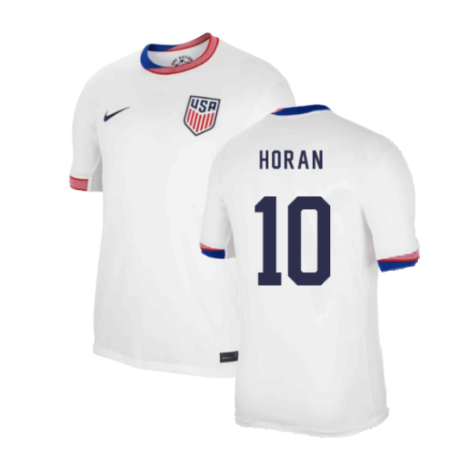 USA Lindsey Horan 10 Home Trikot 2024-2025