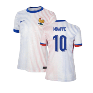 Frauen Frankreich Kylian Mbappé 10 Away Trikot EM 2024