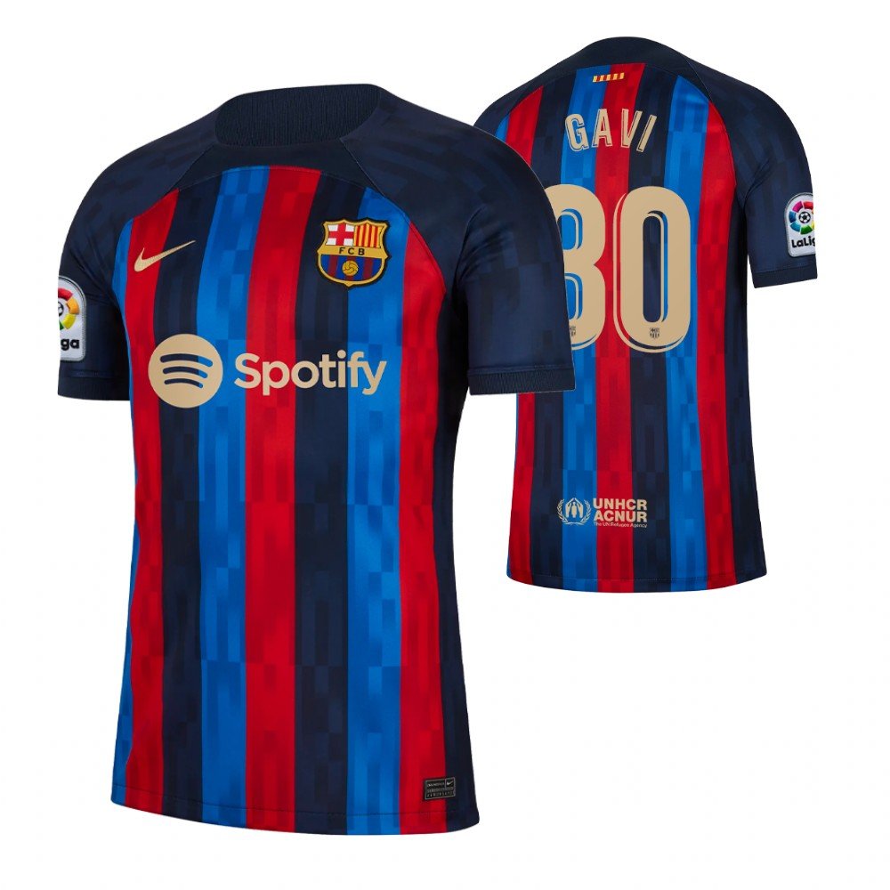 FC Barcelona Gavi 30 Home Trikot 2022-2023