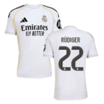 Real Madrid Antonio Rüdiger 22 Home Trikot 2025-2026