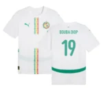 Senegal Bouba Diop 19 Home Trikot 2024-2025