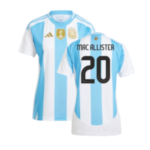 Frauen Argentinien Mac Allister 20 Home Trikot 2024-2025