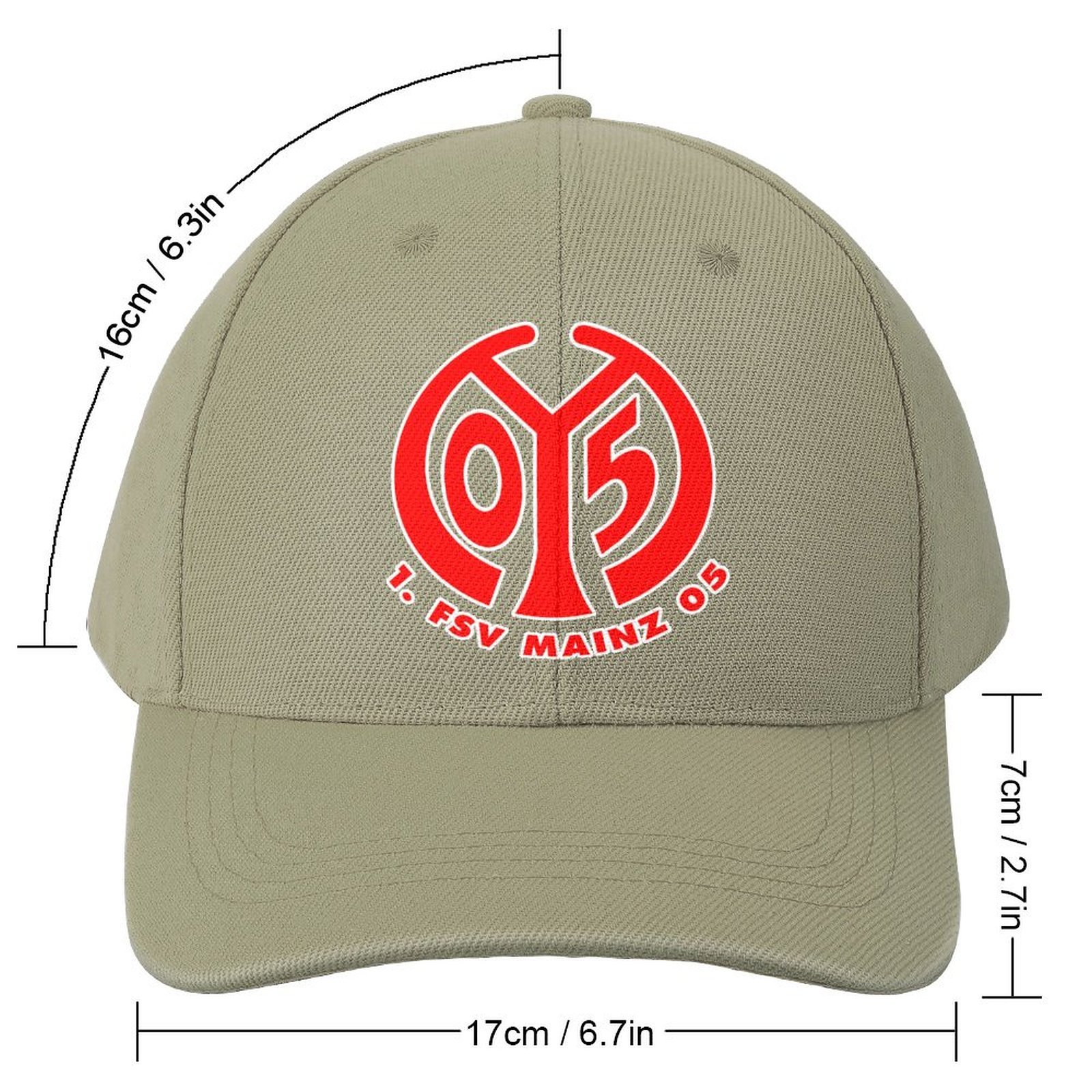 Unisex Mainz 05 Baseball Cap Verstellbar Reine Farbe Baseballkappe Mütze Unisex Mainz 05 Baseball Cap Verstellbar Reine Farbe Baseballkappe Mütze