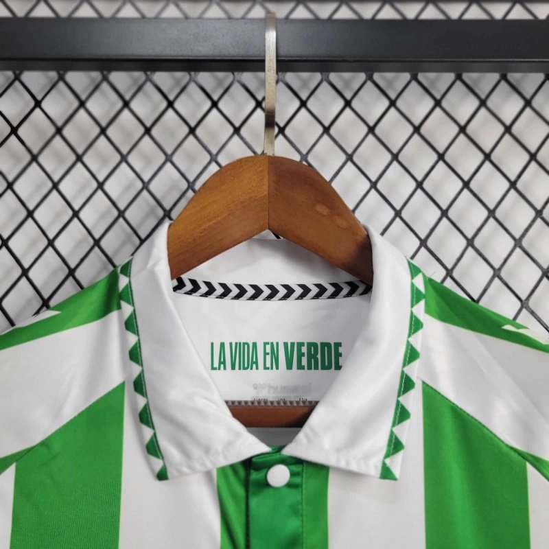 Real Betis Antony 7 Home Trikot 2024-2025 Real Betis Antony 7 Home Trikot 2024-2025