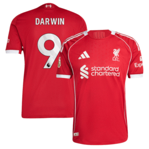 FC Liverpool Darwin Núñez 9 Home Trikot 2025-2026
