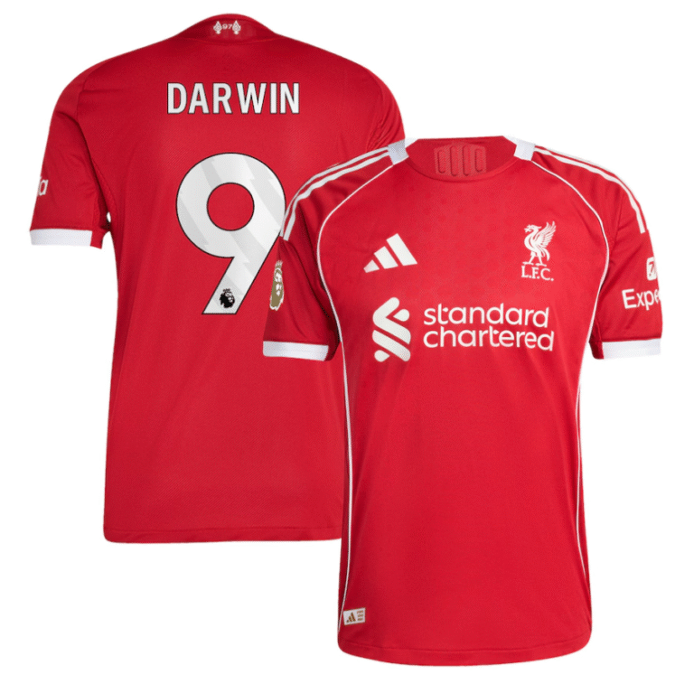 FC Liverpool Darwin Núñez 9 Home Trikot 2025-2026