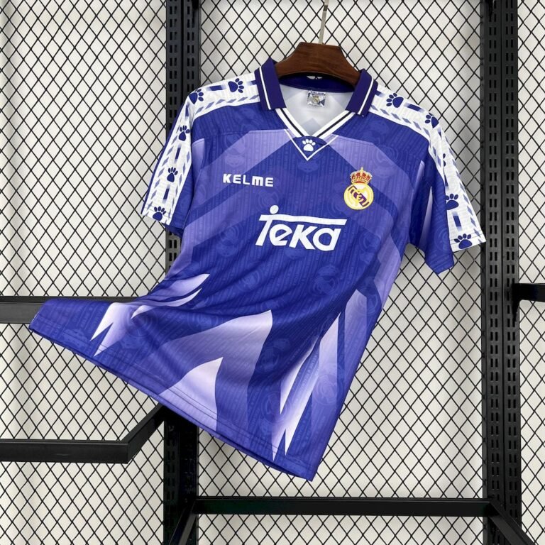 Real Madrid Retro Away Trikot 1996-1997