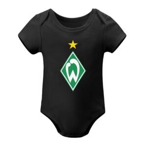 Werder Bremen Baby Bodysuit Strampler Schlafanzug Mit Kurzen Ärmeln