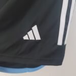 Argentinien 3 Sterne Home Short WM 2022 - Schwarz