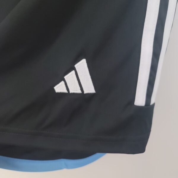 Argentinien 3 Sterne Home Short WM 2022 - Schwarz