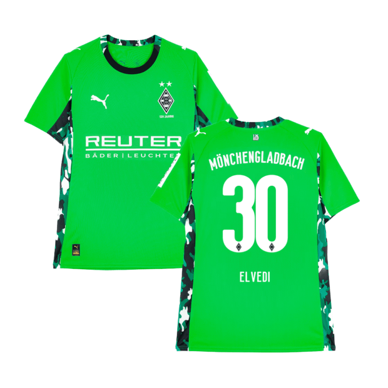 Borussia Monchengladbach Nico Elvedi 30 Away Trikot 2025-2026