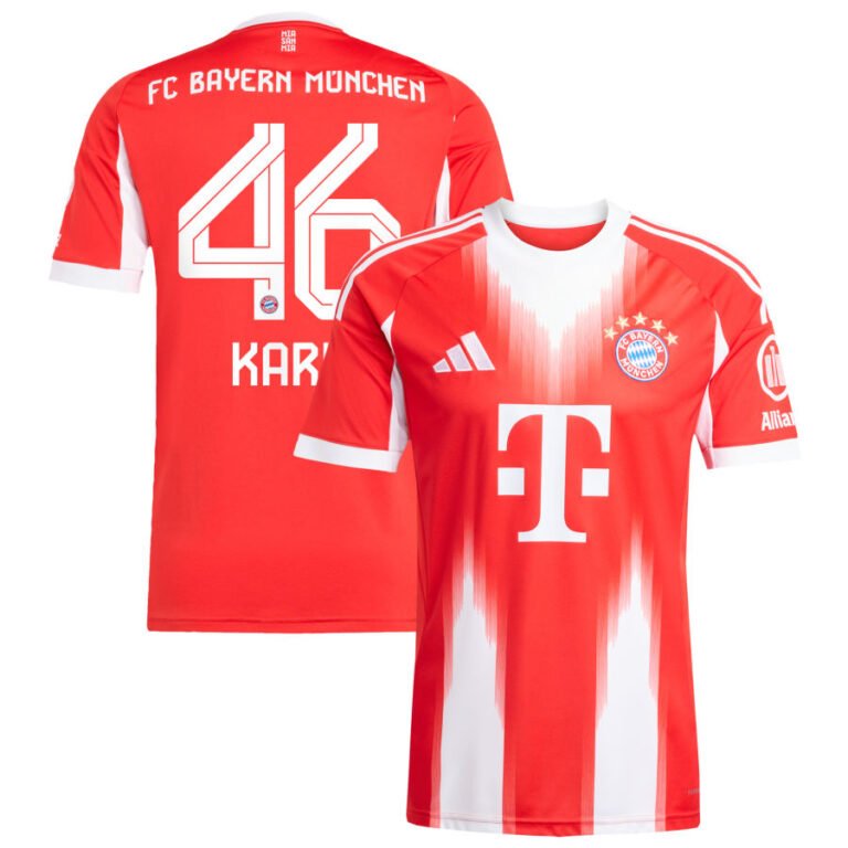 FC Bayern München Lennart Karl 46 Home Trikot 2025-2026