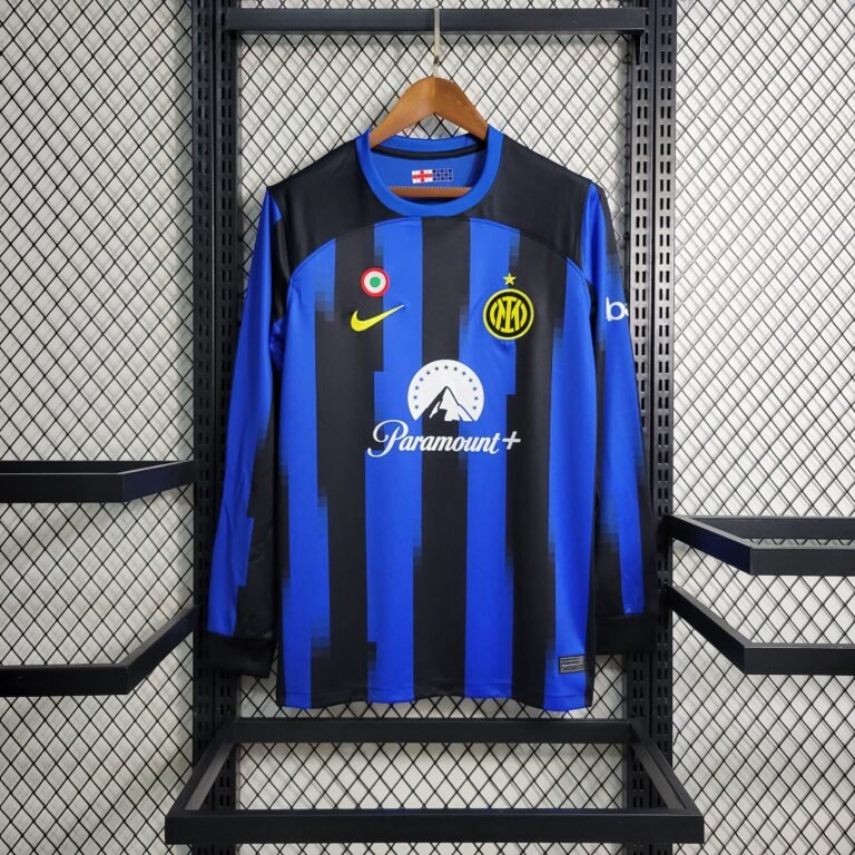 Inter Mailand Langarm Home Trikot 2023-2024