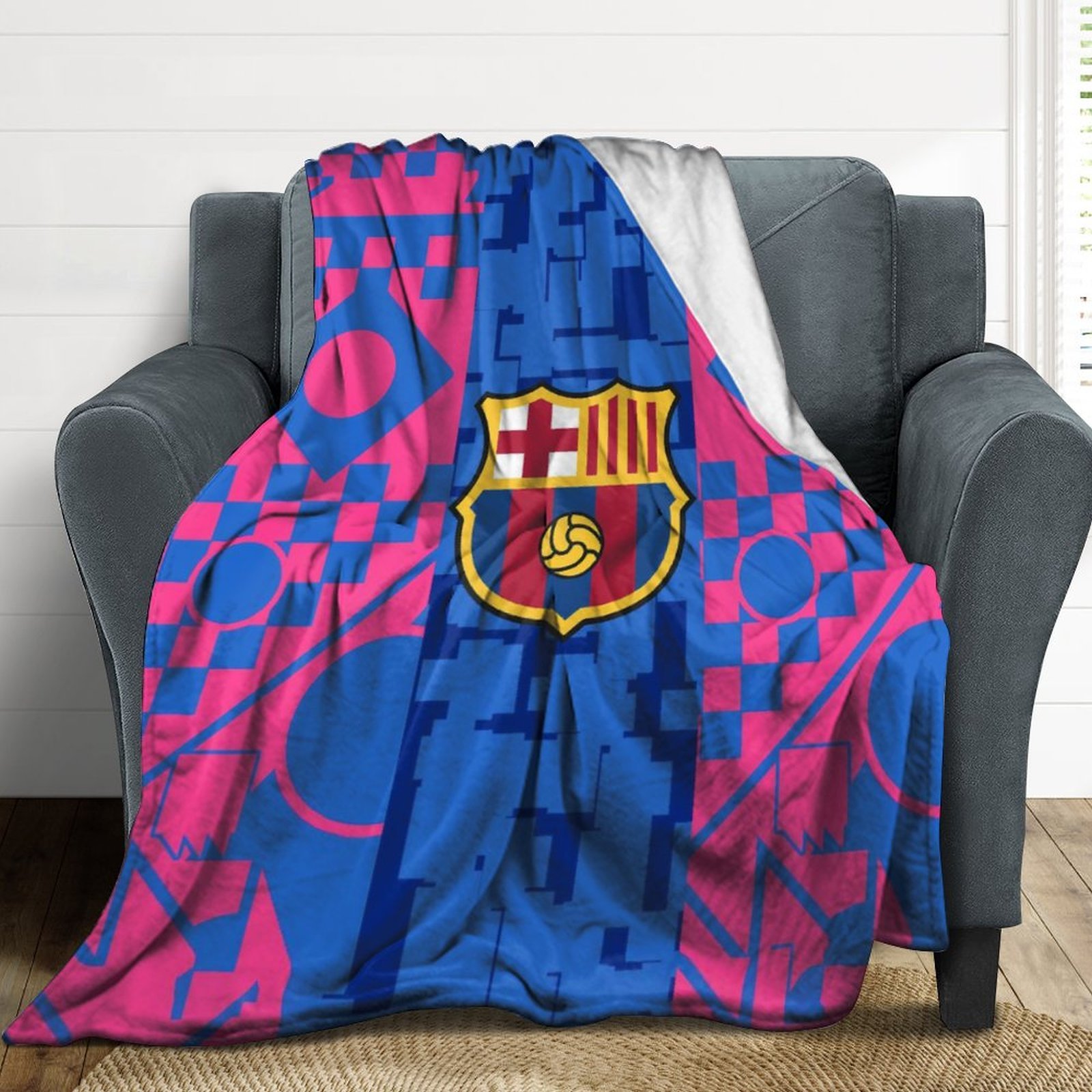 Fc Barcelona Decken, Superweiche Decken, Verschiedene Größen Von Decken Fc Barcelona Decken, Superweiche Decken, Verschiedene Größen Von Decken