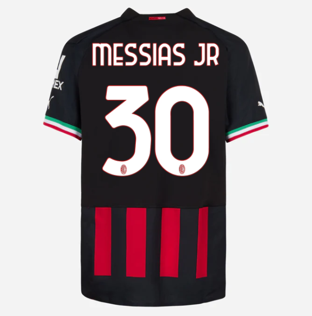 AC Mailand Messias Júnior 30 Home Trikot 2022-2023
