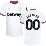 West Ham United Away Trikot 2023-2024 ( Aufdruck Dein Name )