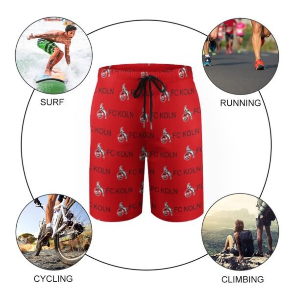 FC Köln Kinder Badehose,Strandshorts Sommer Jogginghose,Strandhosen