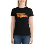 FC Union Berlin Damen Kurzarm Rundhals T-Shirt Casual Sommer Tops