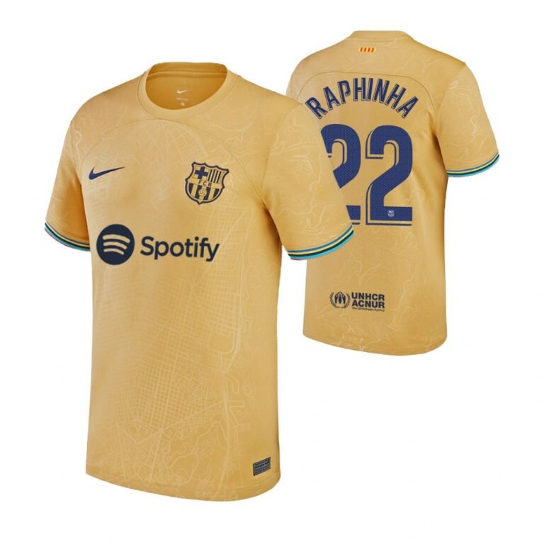 FC Barcelona Raphinha 22 Away Trikot 2022-2023