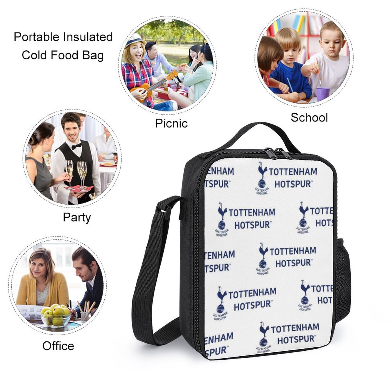 Tottenham Hotspur Student Schulranzen Lunchbag Stifttasche Kombination Tottenham Hotspur Student Schulranzen Lunchbag Stifttasche Kombination