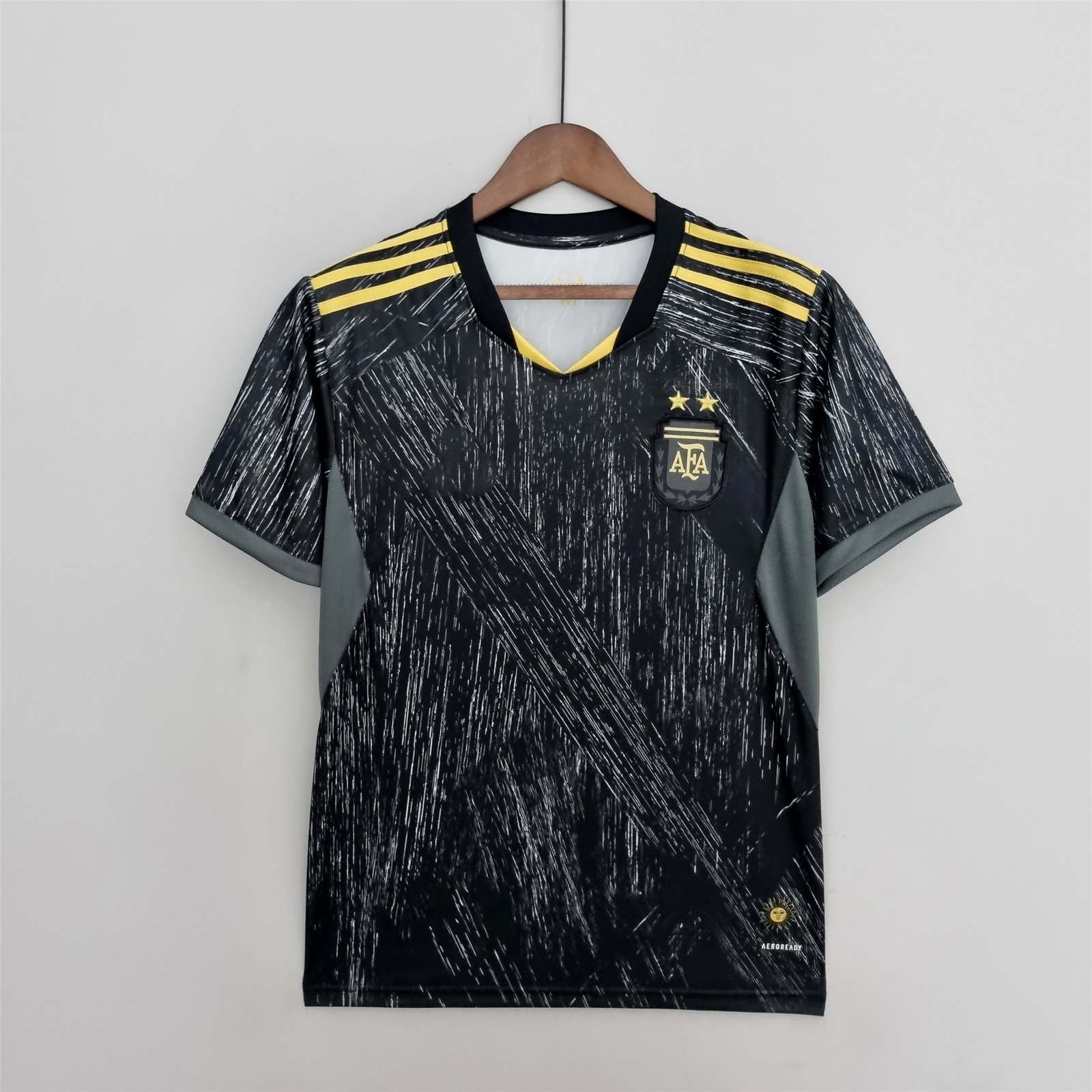 Argentinien Gedenkausgabe Trikot 2022 - Schwarz Argentinien Gedenkausgabe Trikot 2022 - Schwarz