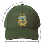 Argentinien Baseball Cap Verstellbar Reine Farbe Baseballkappe Mütze